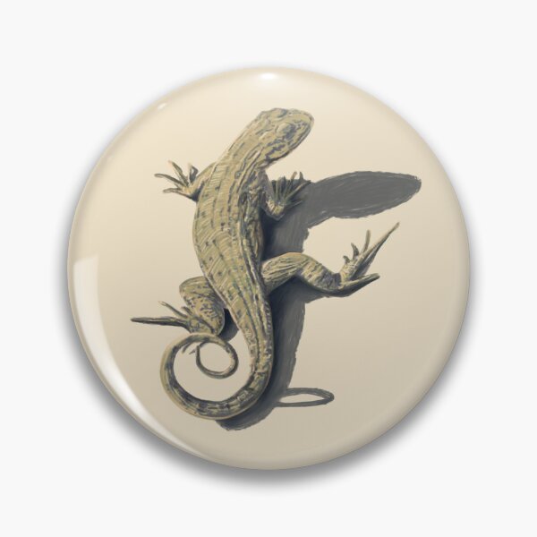 Item preview, Tropical Lizard painting designed and sold by Tiff-Designs.