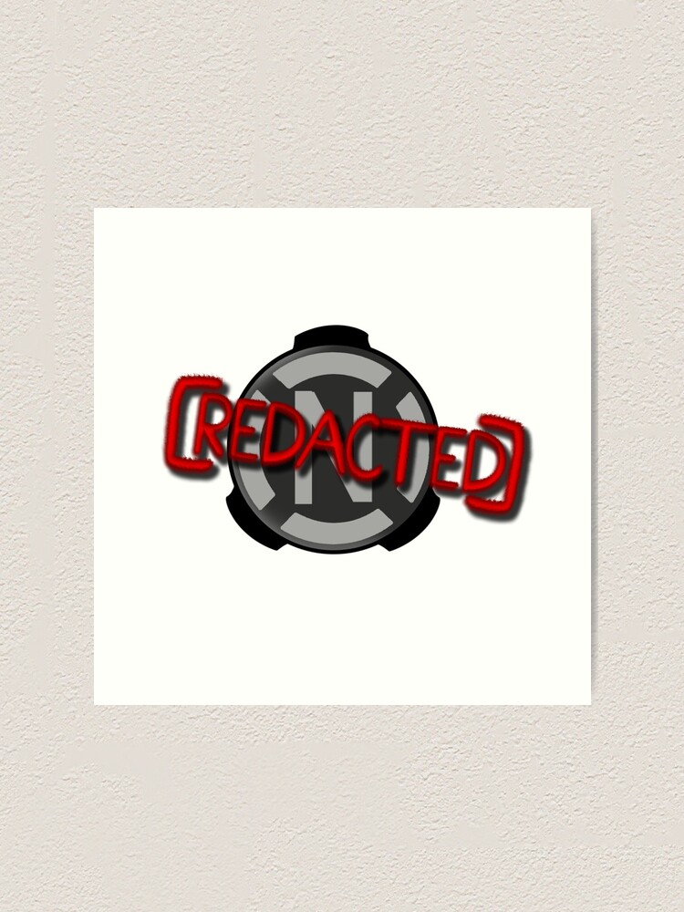 "SCP Neutralized Containment Class Redacted" Art Print by The-Goblin ...