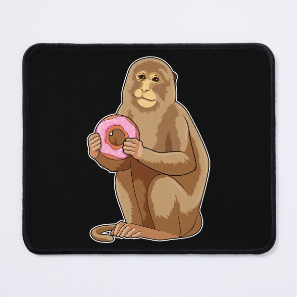 Item preview, Monkey with Donut designed and sold by Snabdesign84.