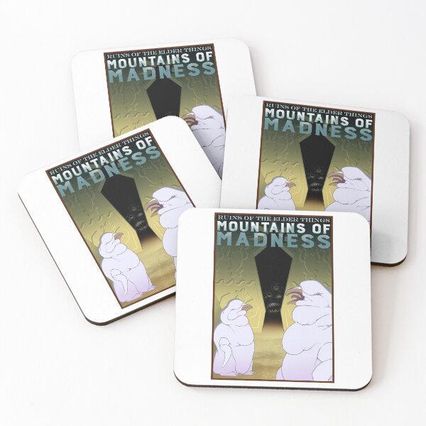 Item preview, At the Mountains of Madness Travel Poster designed and sold by shaffersaurus.