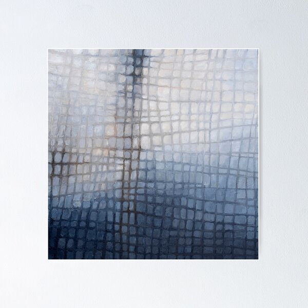 Item preview, Blue brown abstract designed and sold by ElaSzczepaniak.