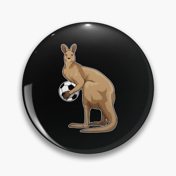 Item preview, Kangaroo Soccer player Soccer designed and sold by Snabdesign84.