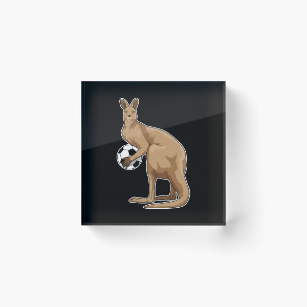 Item preview, Kangaroo at Soccer Sports designed and sold by Snabdesign84.