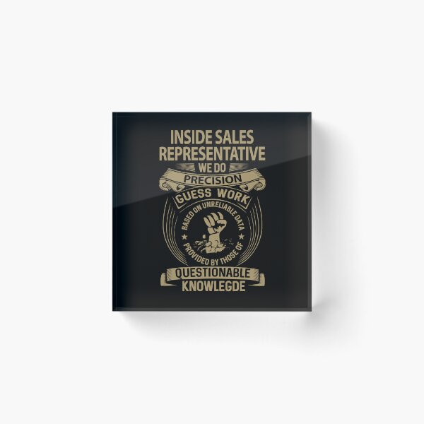 Item preview, Inside Sales Representative T Shirt - We Do Precision Job Gift Item Tee designed and sold by natalinedk.