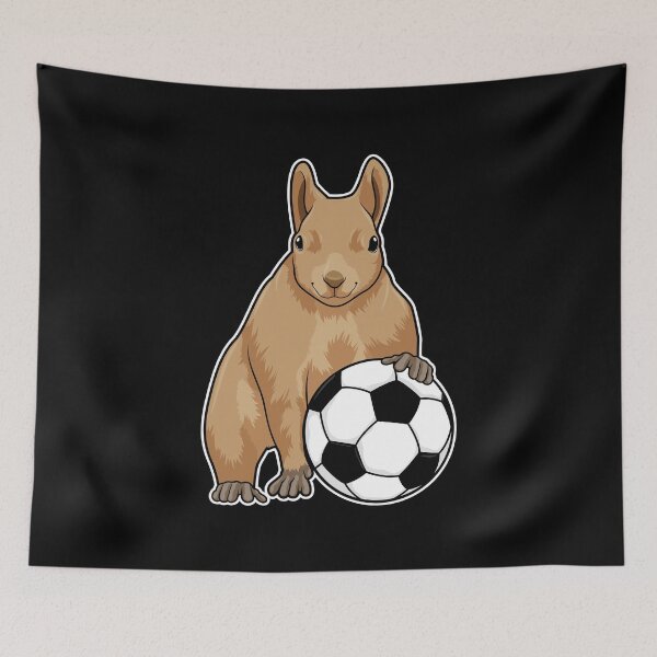 Item preview, Squirrel Soccer player Soccer designed and sold by Snabdesign84.