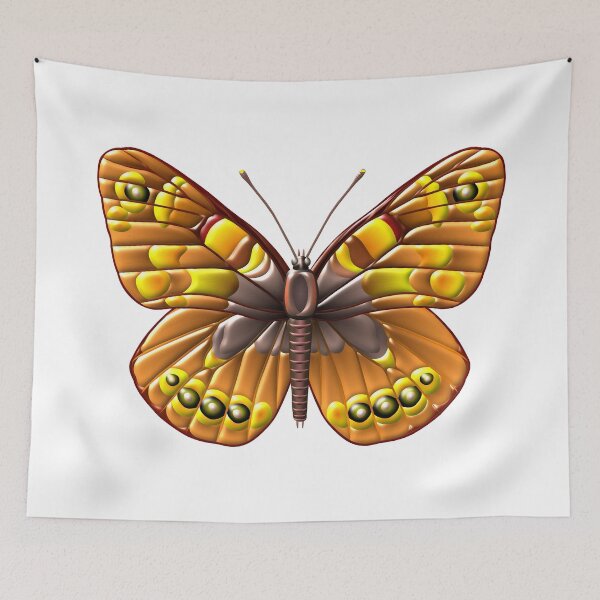 Item preview, Color plastic butterfly designed and sold by Elonium.