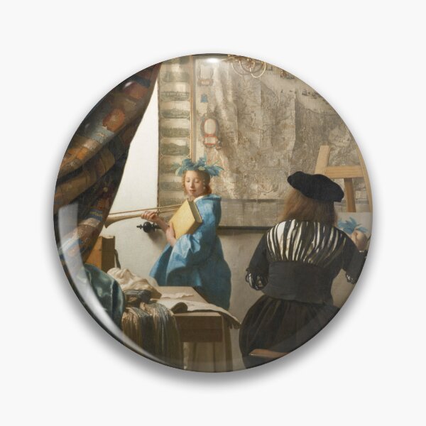 Item preview, JOHANNES VERMEER - The Art of Painting designed and sold by Go Logo Designs.