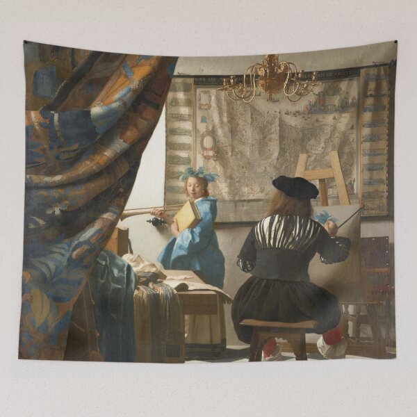 Item preview, JOHANNES VERMEER - The Art of Painting designed and sold by Go Logo Designs.