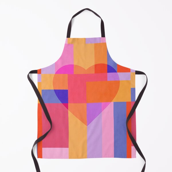 Item preview, Colourful LOVE HEART block pattern  designed and sold by Dominiquevari.