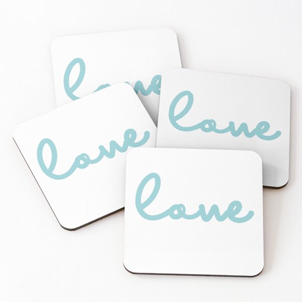 Item preview, The Word Love Blue designed and sold by zoology-student.