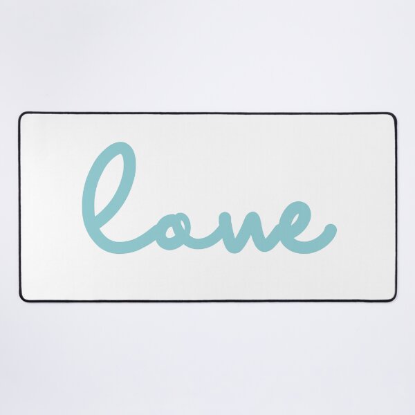 Item preview, The Word Love Blue designed and sold by zoology-student.