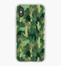 Cactus Pattern iPhone Case
