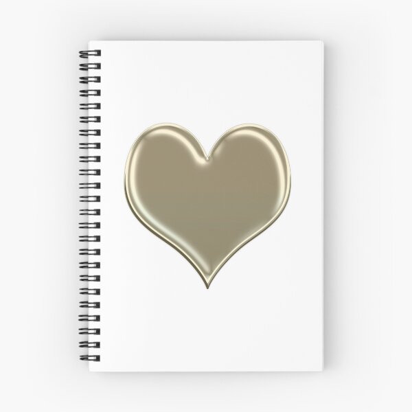 Item preview, Shiny Gold Heart designed and sold by Lisa Thomas.