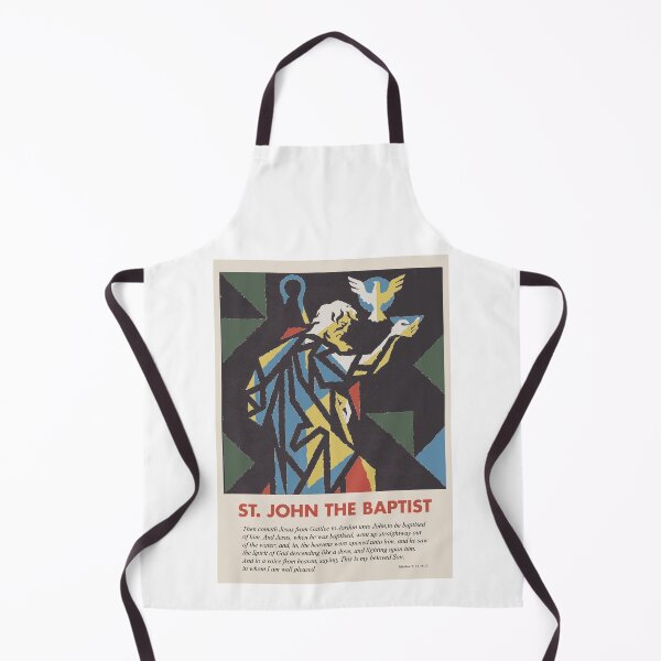 Artikelvorschau, ST. JOHN THE BAPTIST Christian Religious Spiritual Bible Quote entworfen und verkauft von kwiebe34.