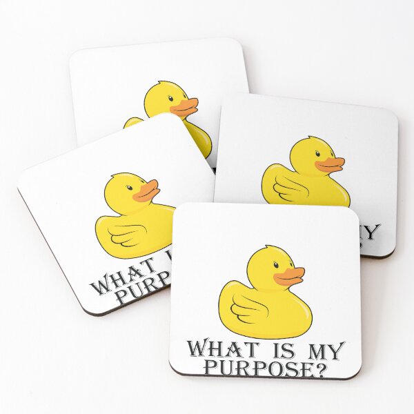 Item preview, Rubber duck - What is my purpose designed and sold by Idyllio.