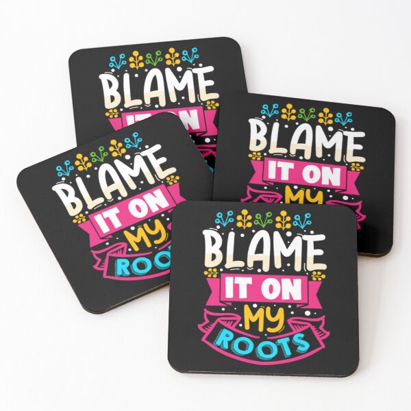 Item preview, Blame It On My Roots Funny Plant Lover Pun designed and sold by larspat.