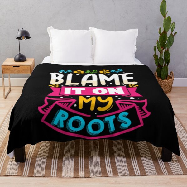 Item preview, Blame It On My Roots Funny Plant Lover Pun designed and sold by larspat.