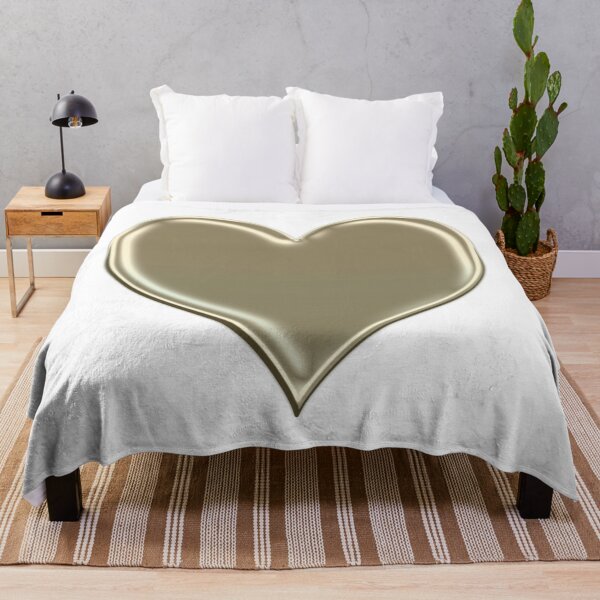 Item preview, Shiny Gold Heart designed and sold by Lisa Thomas.