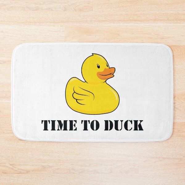 Item preview, Rubber duck - Time to Duck designed and sold by Idyllio.