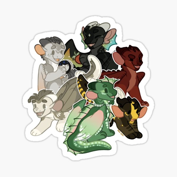 Nouveaux-nés - WOF Wings of Fire Sticker