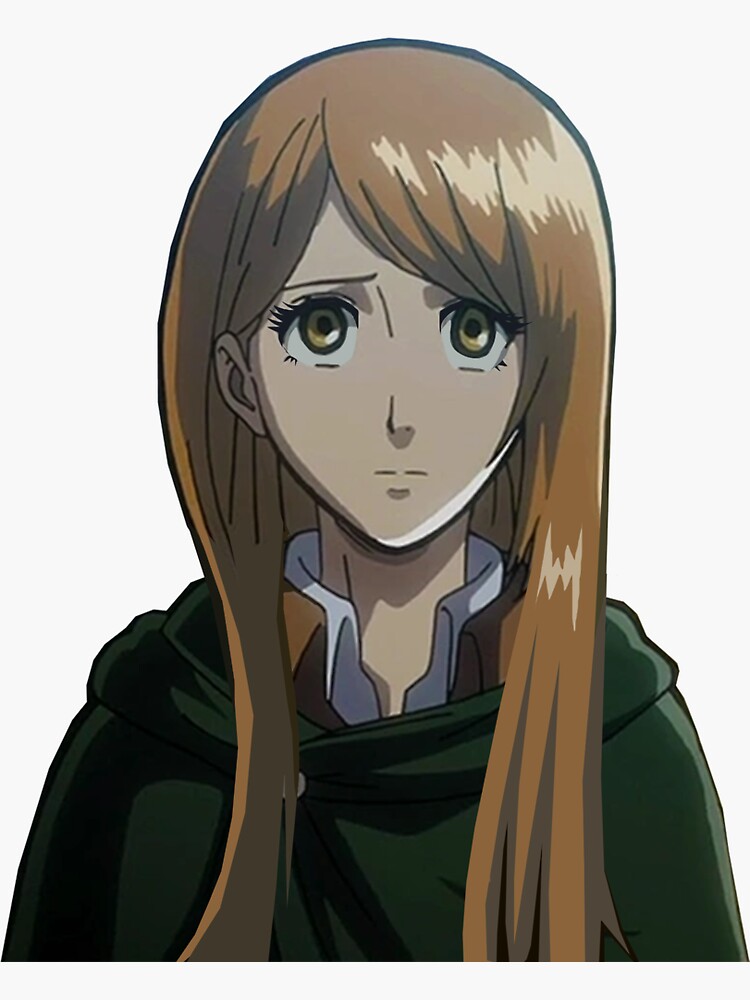 &ldquo;Petra Rall Long Hair&rdquo; Sticker for Sale by kawaiicrossing | Redbubble