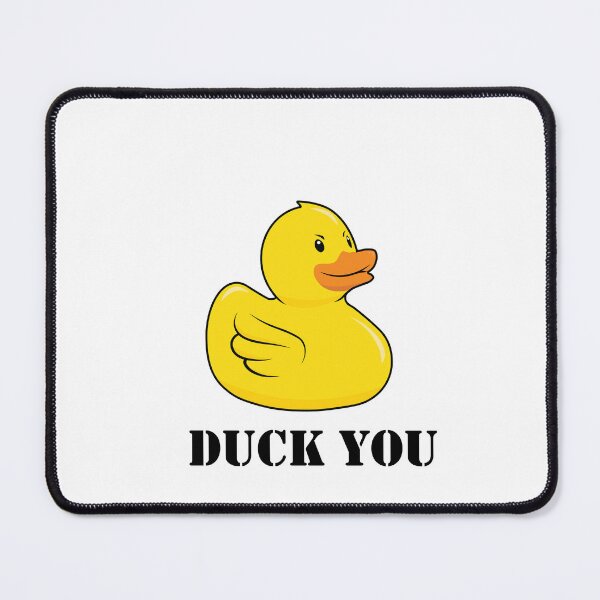 Item preview, Rubber duck - Duck you! designed and sold by Idyllio.