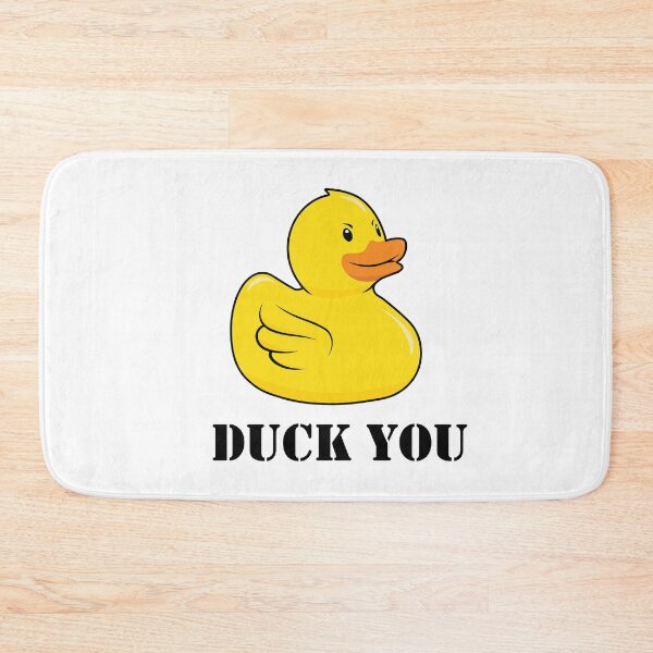 Item preview, Rubber duck - Duck you! designed and sold by Idyllio.