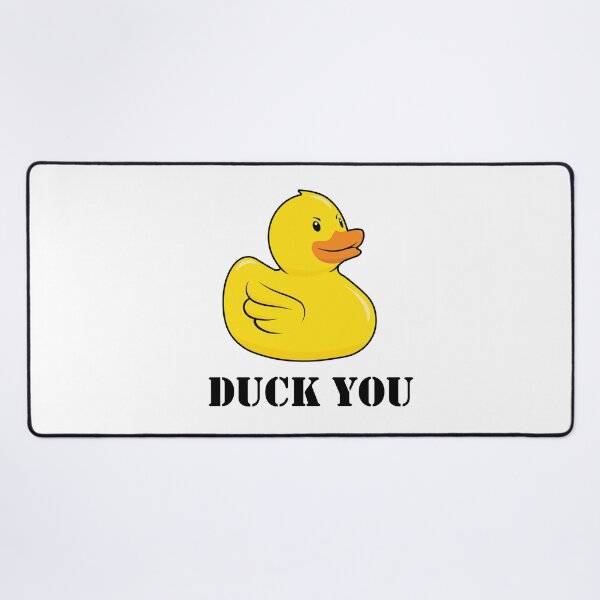 Item preview, Rubber duck - Duck you! designed and sold by Idyllio.