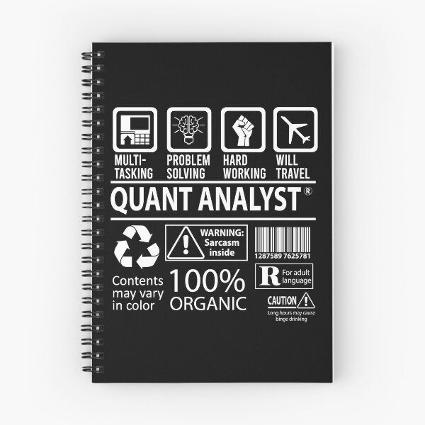Item preview, Quant Analyst T Shirt - MultiTasking Certified Job Gift Item Tee designed and sold by oslandefren.