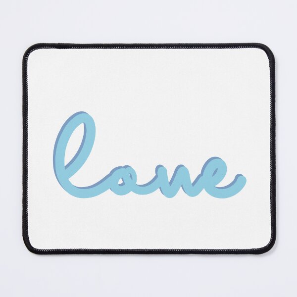 Item preview, The Word Love Blue designed and sold by zoology-student.