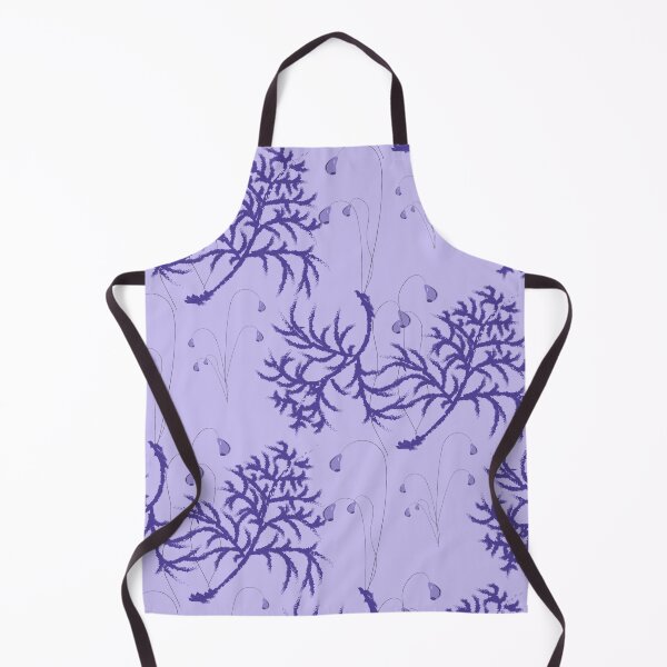 Item preview, wildflowers, moss color very peri designed and sold by Natairbrush.