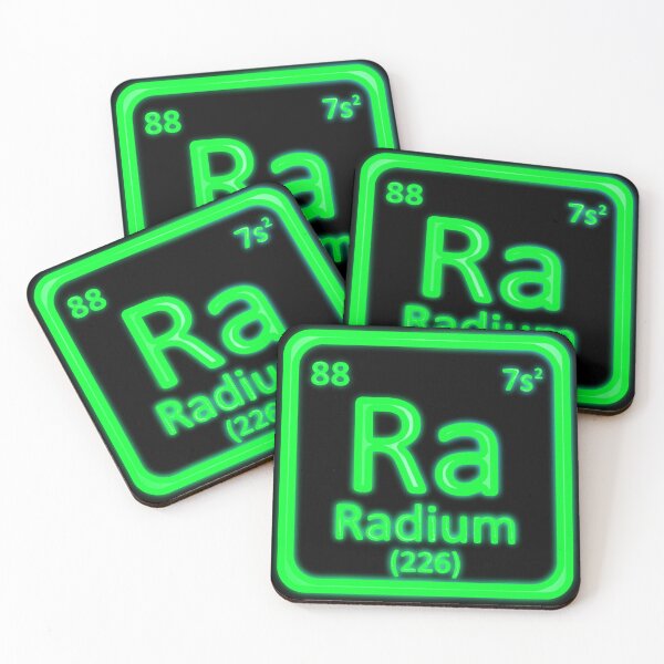 Item preview, Radium Periodic Square designed and sold by Peejy.