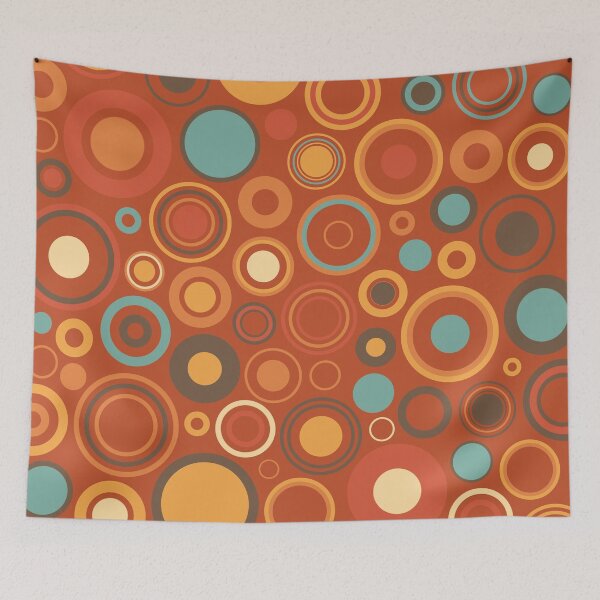 Item preview, Sirkel, Retro Mod Circle Pattern designed and sold by BesanoStyle.