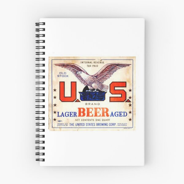 Item preview, U.S.Aged Lager Beer, distressed designed and sold by uniquenostalgia.