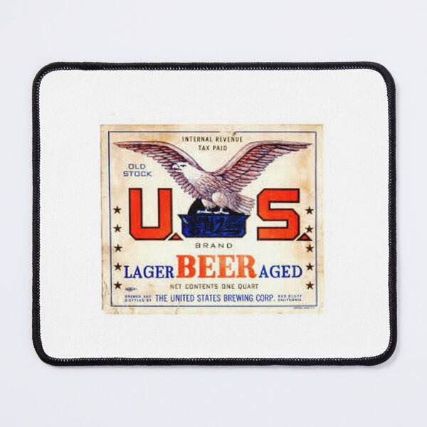 Item preview, U.S.Aged Lager Beer, distressed designed and sold by uniquenostalgia.