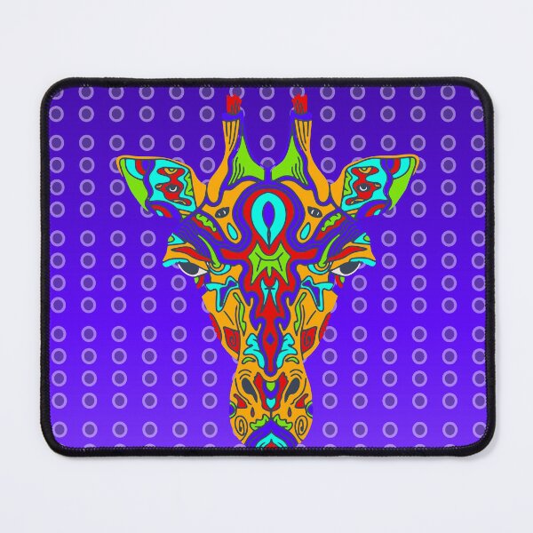 Item preview, Psychedelic Geometric Giraffe on Dots designed and sold by Slydell1.