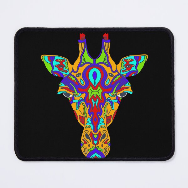 Item preview, Psychedelic Geometric Giraffe designed and sold by Slydell1.