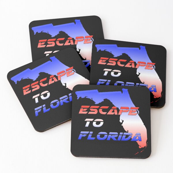 Artikelvorschau, Flucht nach Florida Textart Design entworfen und verkauft von Zareen Sayyed.