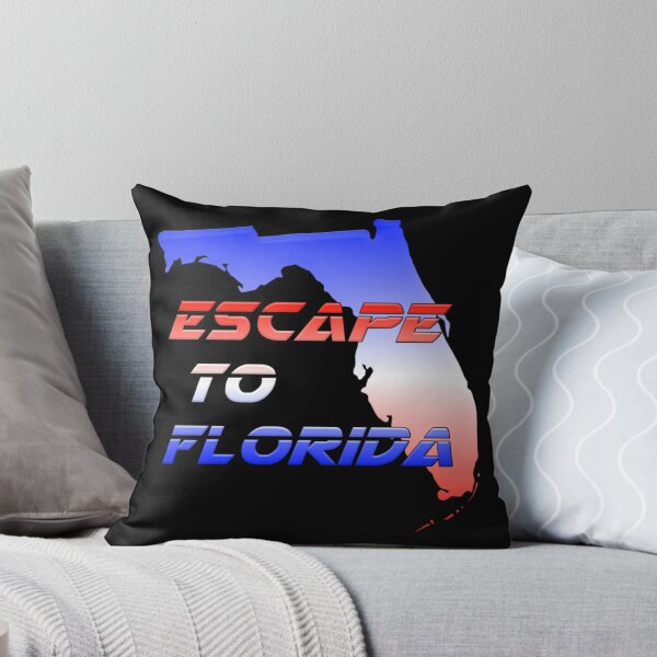 Artikelvorschau, Flucht nach Florida Textart Design entworfen und verkauft von Zareen Sayyed.