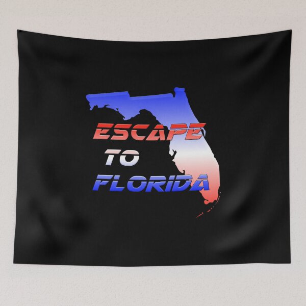Item preview, Escape To Florida Textart Design designed and sold by Zareen Sayyed.