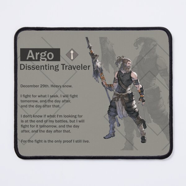 Item preview, Argo - Dissenting Traveler (Nier Reincarnation) designed and sold by VelvetZone.