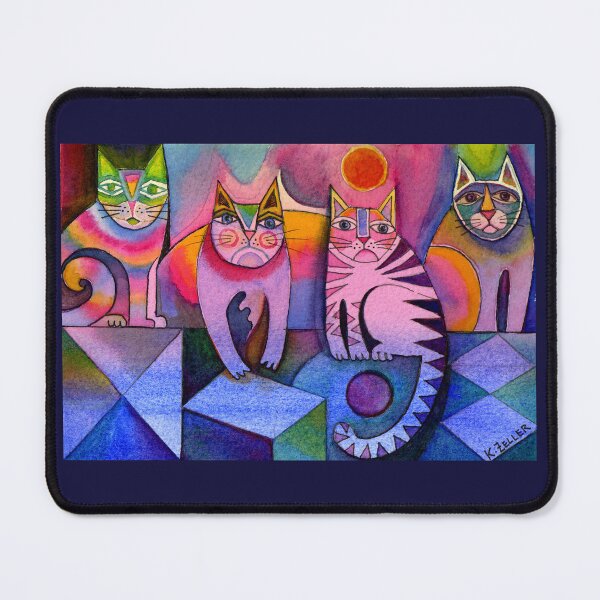 Item preview, Rainbow cats designed and sold by Karin Zeller.