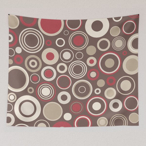 Item preview, Sirkel, Retro Mod Circle Pattern designed and sold by BesanoStyle.