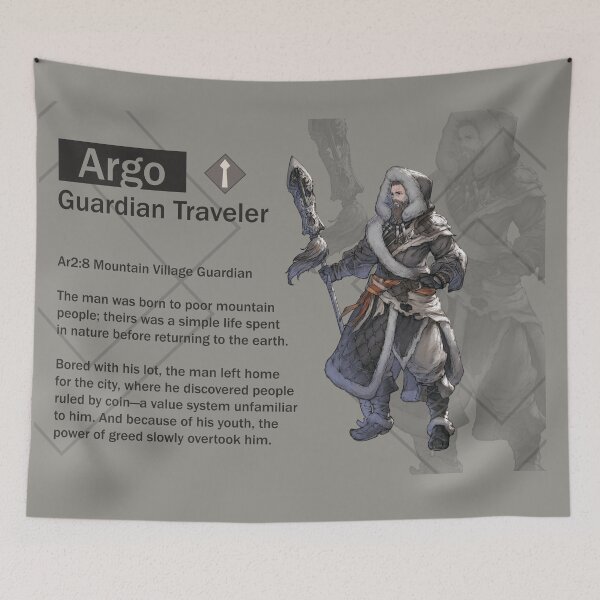 Item preview, Argo - Guardian Traveler (Nier Reincarnation) designed and sold by VelvetZone.