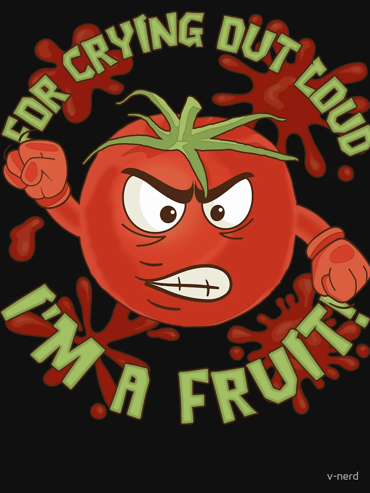 The tomato is a fruit Essential T-Shirt for Sale by v-nerd