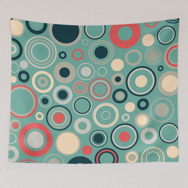 Item preview, Sirkel, Retro Mod Circle Pattern designed and sold by BesanoStyle.