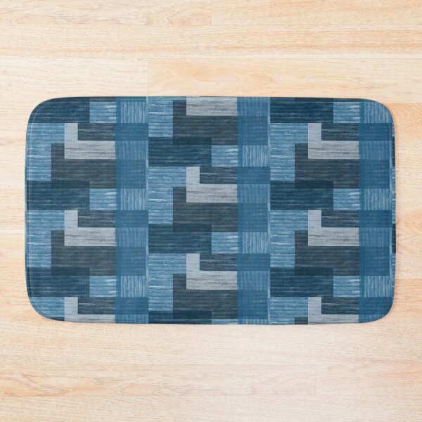 Item preview, Blue Jean Patchwwork Design designed and sold by mvbillings.