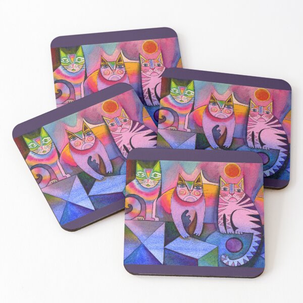 Item preview, Rainbow cats designed and sold by Karin Zeller.