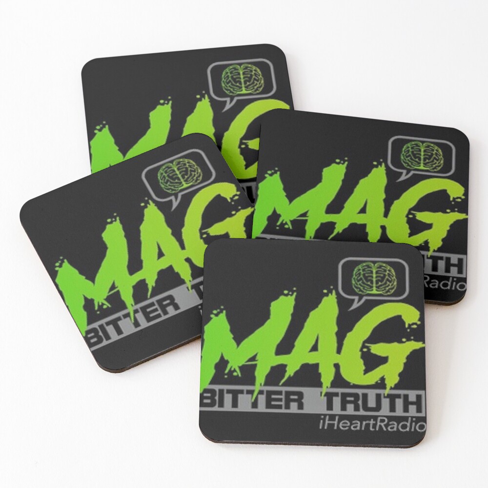 Item preview, Coasters (Set of 4) designed and sold by MAGBITTERTRUTH.