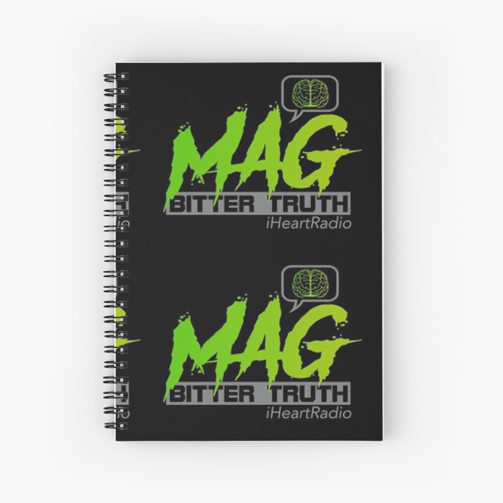 Item preview, Spiral Notebook designed and sold by MAGBITTERTRUTH.